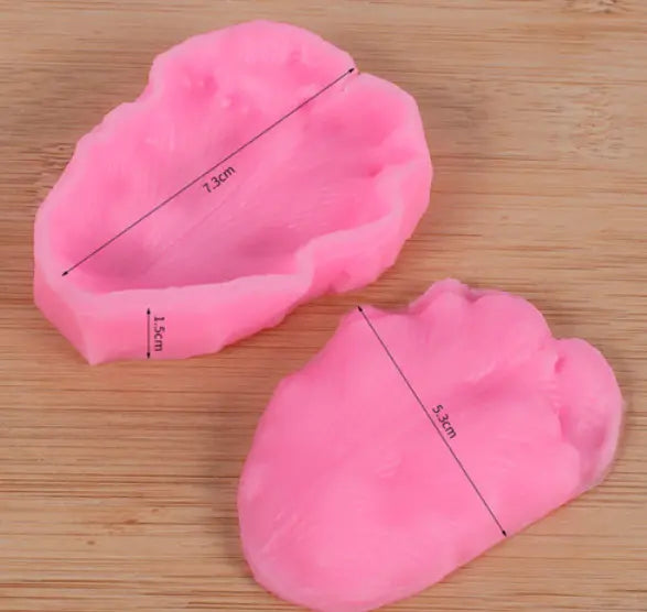 Carrot Tulip flower Petal veiner mould