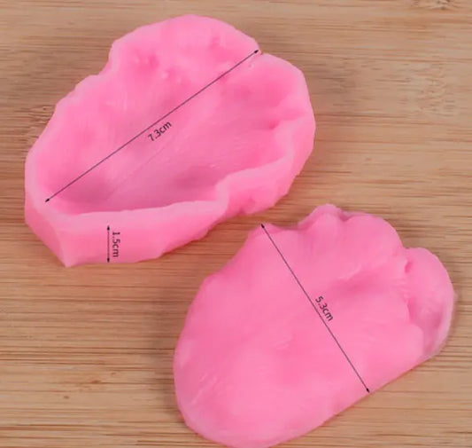 Carrot Tulip flower Petal veiner mould